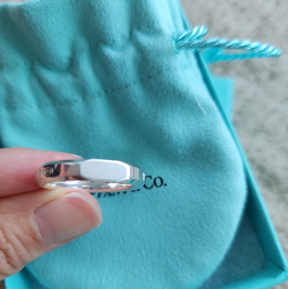 Tiffany 1837® Makers narrow slice ring in sterling silver - Picture 3 of 4